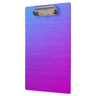 Miami Shine Purple Ombre Clipboard