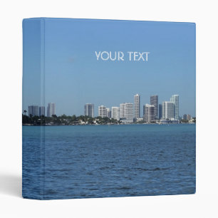 Miami Skyline Binder