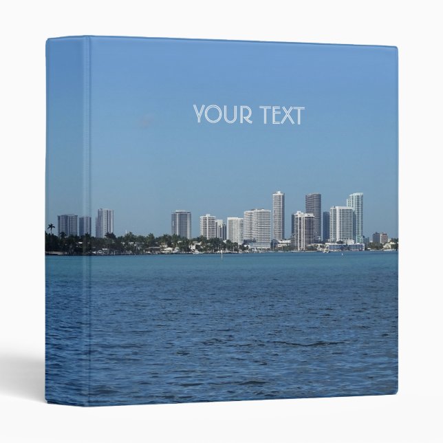 Miami Skyline Binder (Front/Spine)