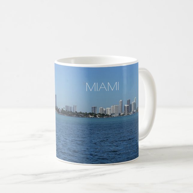 Miami Skyline Mug w/out text (Front Right)