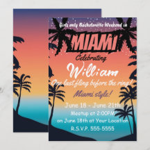 Miami Summer Girls Weekend Bachelorette Party