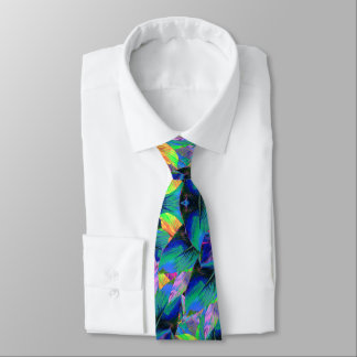 Miami Tree Leaves Tie
