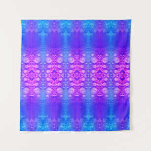 Miami X Blue Ikat Aussi Bien Que Tapisserie
