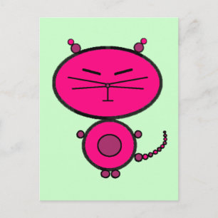 Miaow Kitty Cat Postcard