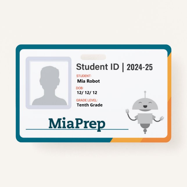 MiaPrep Badge (Front)