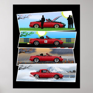 Miata All Season Poster