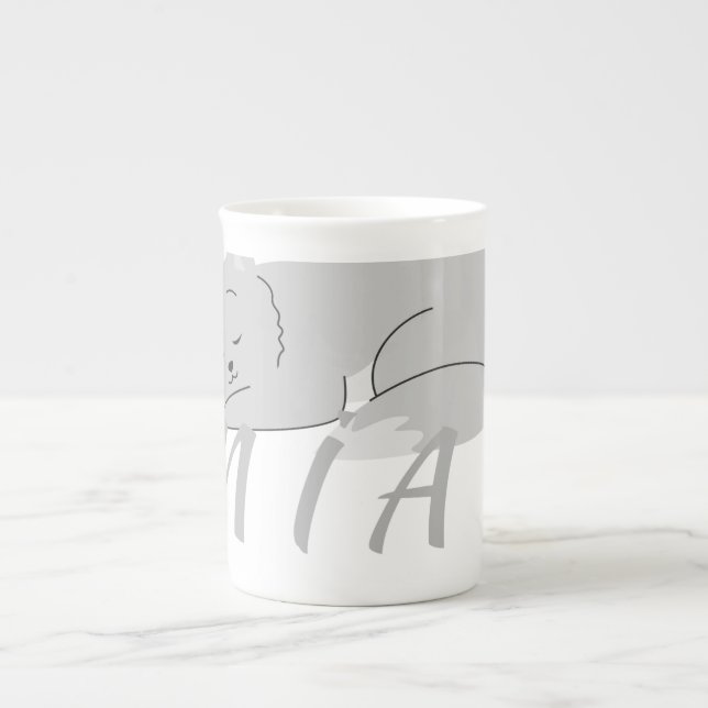 MIAV | A SOFT DESIGN BONE CHINA MUG (Front)