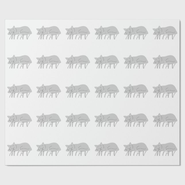 MIAV | A SOFT DESIGN WRAPPING PAPER (Flat)