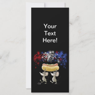 Mic And Mac's 4th Of July Night Picnic Bookmark