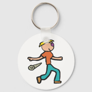 Mic Drop Keychain