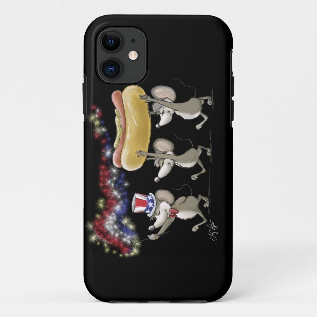 Mic, Mac And Moe's 4th Of July Night iphone6 Case (Back)