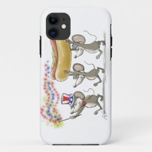 Mic, Mac & Moe's Happy 4th iPhone 5 Barely There iPhone 11 Case