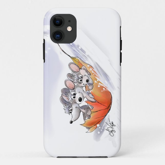 Mic, Mac & Moe's Winter Holiday iphone6 Case (Back)