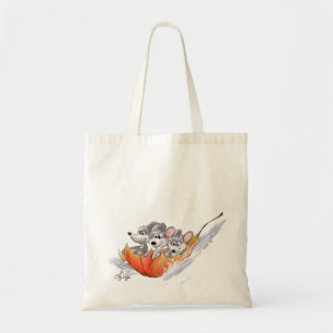 Mic, Mac & Moe's Winter Holiday Tote Bag