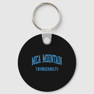 Mica mountain high school hs tucson az retro keychain
