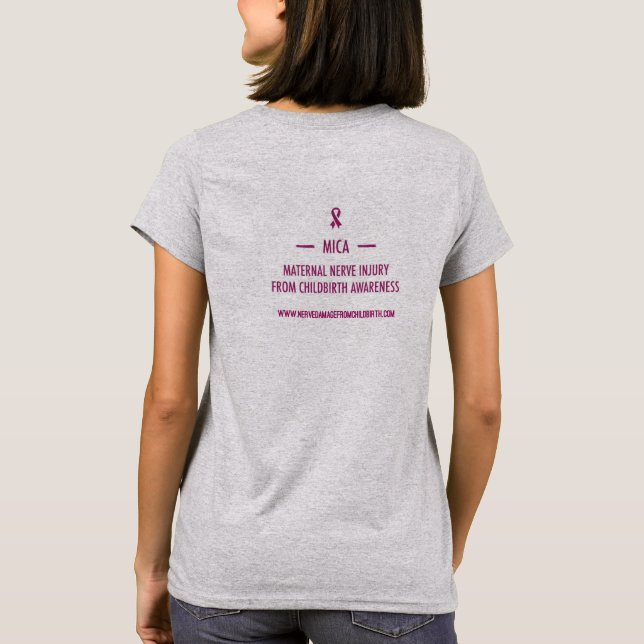 MICA Standing Up for Those Who Can't T-shirt (Back)