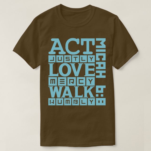 Micah 68 1 T-Shirt (Design Front)