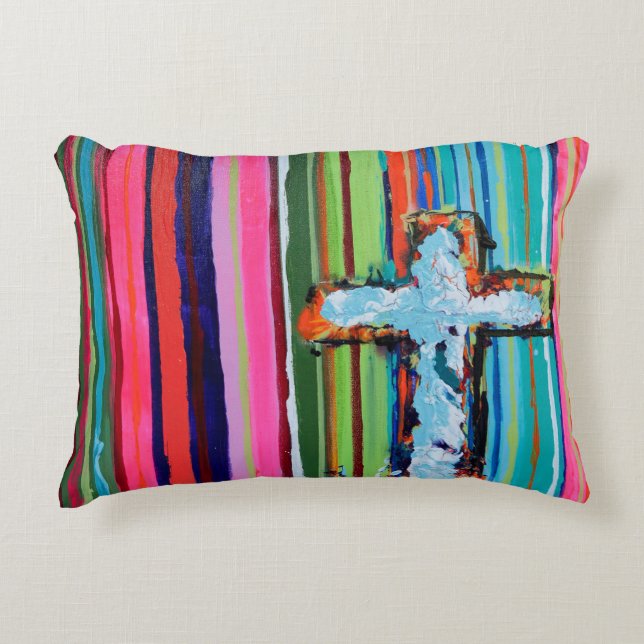 Micah Poly Accent Pillow (Front)