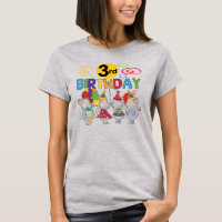 Mice 3rd Birthday T-shirts and Gifts