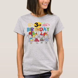 Mice 3rd Birthday T-shirts and Gifts