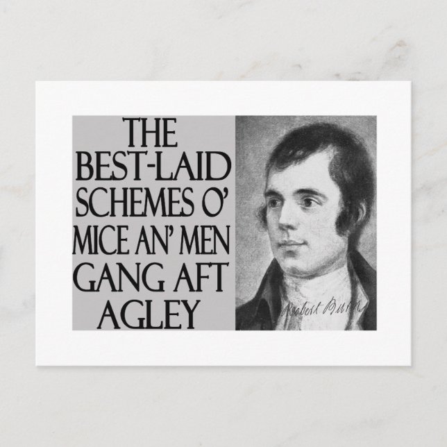 Mice and Men Postcard (Front)