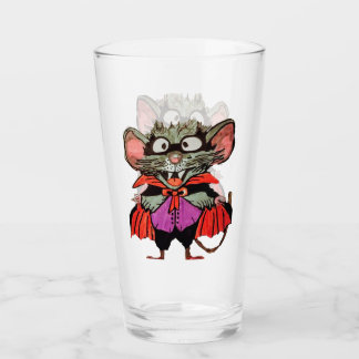MICE GO BATTY FOR HALLOWEEN  GLASS