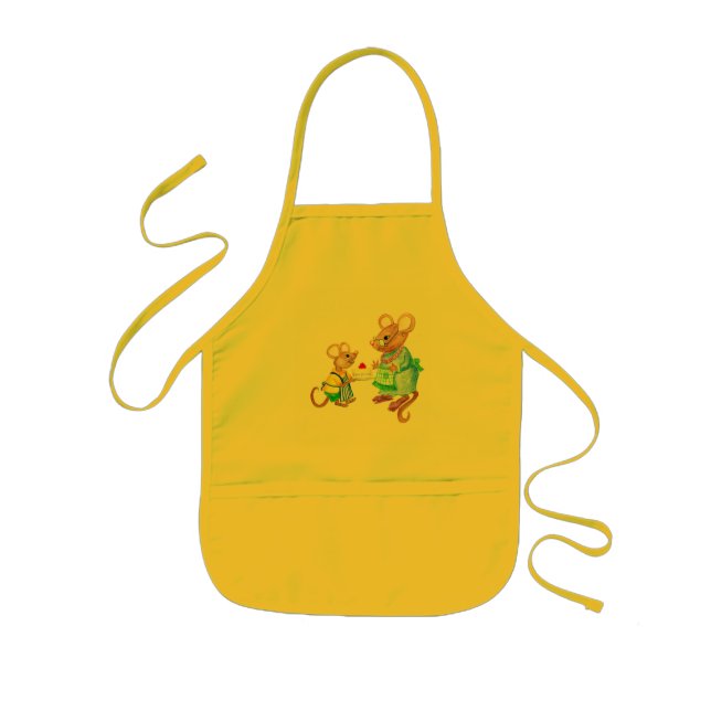 'Mice' Kids' Apron (Front)