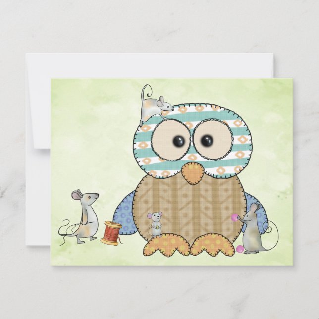 Mice sew owl (Front)
