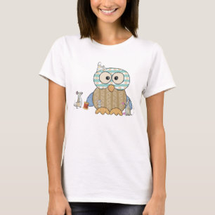 Mice sew owl T-Shirt