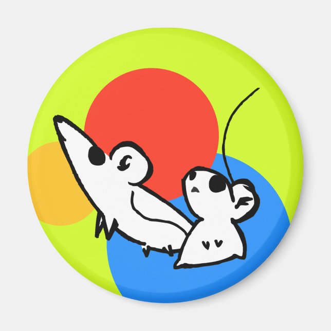 Mice Spots - Magnet (Front)