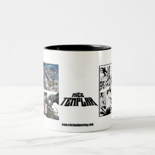 Mice Templar Mug black and white vs colour!