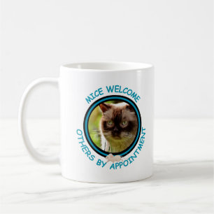 Mice Welcome Other by Appointment Cat Personalized Coffee Mug