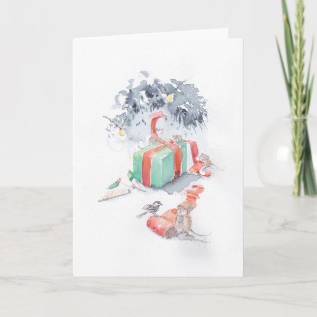Mice Wrapping Card (Front)