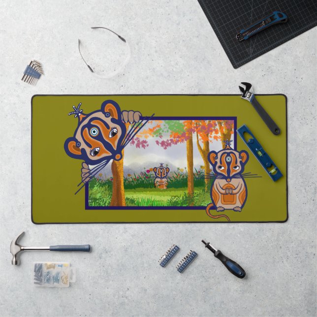 Mices Three Desk Mat (Workstation)