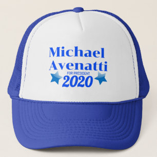 Michael Avenatti for President 2020- Blue Trucker Hat