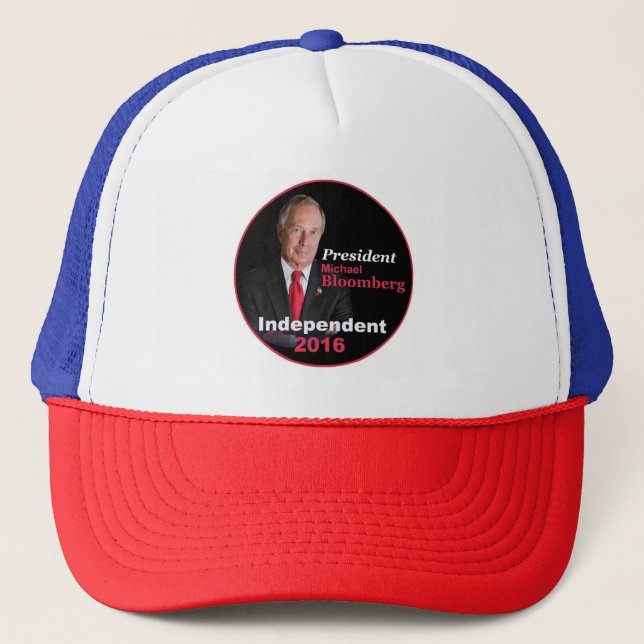 Michael BLOOMBERG 2016 Trucker Hat (Front)