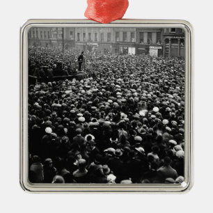 Michael Collins Free State Demonstration 1922 Metal Ornament