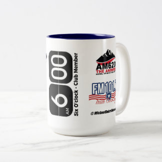 Michael Dukes Show - 6 O'clock Club Mug 15oz KGTL