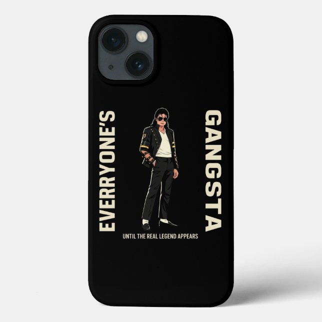 Michael Jackson "The Real Legend" King of Pop Case-Mate iPhone Case (Back)