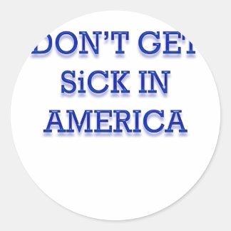Michael Moore Knows! SiCKO Supporter Classic Round Sticker