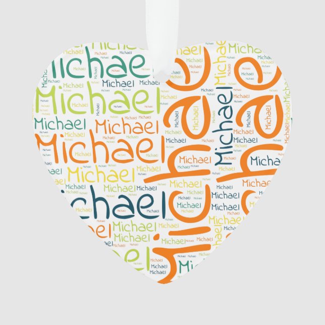 Michael Ornament (Front)