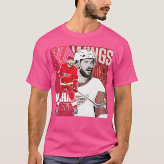 Michael Rasmussen Hockey Poster Red Wings T-Shirt