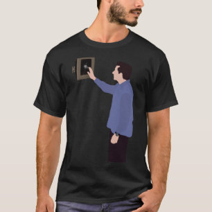 Michael Scott and His $ 200 Plasma Screen TV. Clas T-Shirt