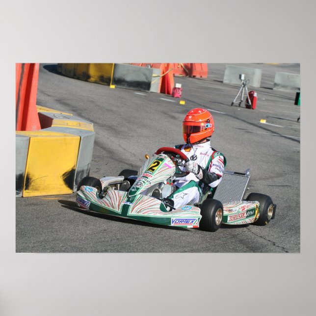 Michael Scumacher Supernats in Vegas Poster (Front)