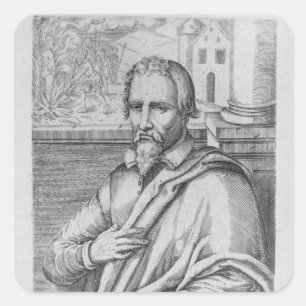 Michael Servetus Square Sticker