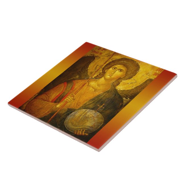 Michael the Archangel Tile (Side)