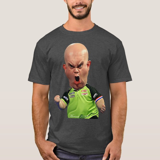 Michael Van Darts For Fans T-Shirt (Front)