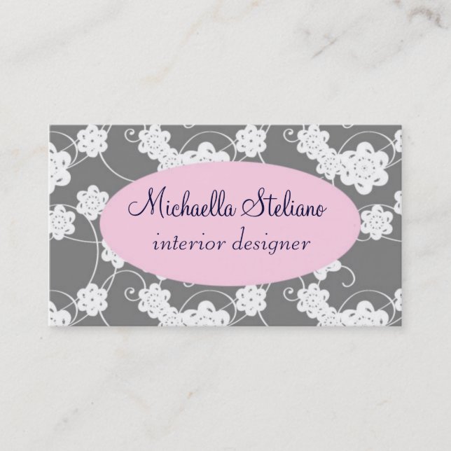 Michaella design business card (Front)
