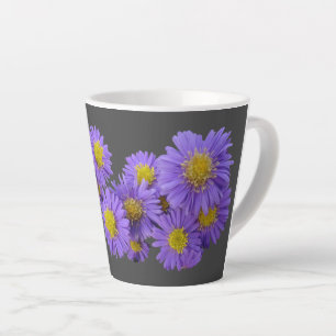 Michaelmas Daisy Cust. Mug latte grise