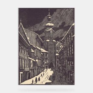 Michael's Gate in Bratislava, Slovakia Acrylic Sign